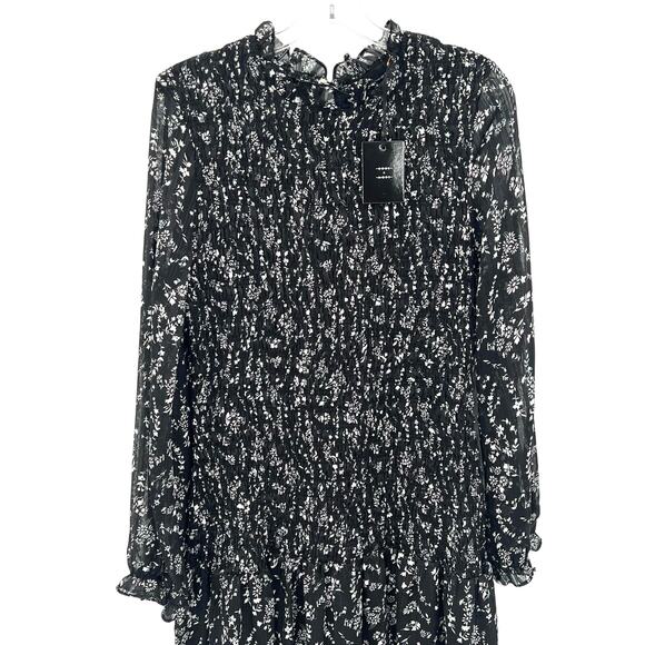 Code x Mode women’s smocked floral swing maxi dress - Picture 2 of 12